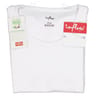 Lot de 2 tee-shirts manches courtes col rond homme BLANC/BLANC T8