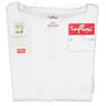 Lot de 2 tee-shirts manches courtes col V homme BLANC/BLANC T5