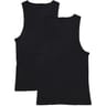 Lot de 2 débardeurs noir homme NOIR/NOIR T7
