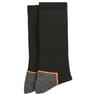 2 paires de mi chaussettes de travail homme Olympia NOIR/ORANGE DX2 T43\46
