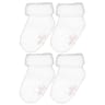 2 paires de bottons unis bébé Influx BLANC/BLANC 0\6MOIS