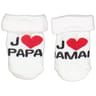Paire de bottons bébé BLANC 0\6MOIS