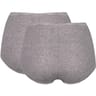 Lot de 2 slips midi Sloggi M013 GRIS CHINE T46