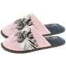 Mule fantaisie femme CHAT FOND ROSE RCT 41