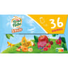 Pompotes materne 5 fruits jaunes et 5 fruits rouges 36x90g-3240g