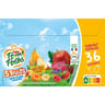 Pompotes materne 5 fruits jaunes et 5 fruits rouges 36x90g-3240g