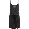Robe courte fines bretelles femme BLANC RAYE MARINE T46/48