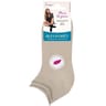2 paires de socquettes invisibles unies fleur de peau Bleuforêt SAHARA/SAHARA LH5 37\41