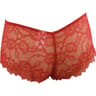 Shorty tout dentelle uni ROUGE T46\48