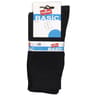 5 paires de mi chaussettes de ville homme NOIR T43\46