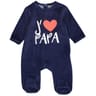 Dors bien j'aime maman papa bébé garçon MARINE PAPA 18MOIS