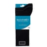 2 paires de mi chaussettes unies fil d' écosse homme Bleuforêt NOIR/NOIR DR8 43\46