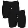 Lot de 2 caleçons unis homme Influx 1800 NOIR/NOIR T3