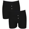 Lot de 2 caleçons unis homme Influx 1800 NOIR/NOIR T4
