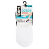 2 paires de protège-pieds femme Dim NOIR/BLANC T39/42