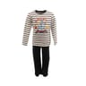 Pyjama long manches longues RAYE MARINE 4ANS