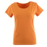 Tee shirt manches courtes col rond femme ORANGE T46/48