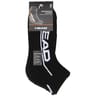 2 paires de socquettes Head BLACK 005 T43\46