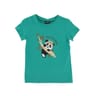 Tee shirt manches courtes garçon VERT 6 ANS