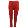Jegging femme coupe slim ROUGE T46