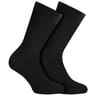 2 paires de mi chaussettes homme Dim 0HZ NOIR. T39\42
