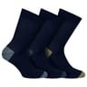 3 paires de mi chaussettes fantaisies homme coton Dim 5DC TRIO NOIR BLEU COBALT T39\42