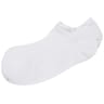 2 paires de socquettes invisibles unies fil d'Ecosse femme Bleuforêt BLANC/BLANC DT8 39\41