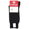 Paire de mi chaussettes fantaisies homme fil d'Ecosse NOIR T43\46