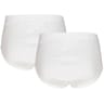Lot de 2 slips taille haute ouvert homme Influx basic BLANC/BLANC T6