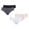 Lot de 2 slips ligne Zen Attitude Billet Doux BLANC & BLANC/GRIS T42\44