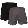 Lot de 2 caleçons fantaisie imprimé ceinture classique Influx IMP INCA/UNI NOIR T3
