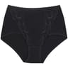 Culotte maxi coton dentelle NOIR T50