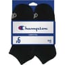 Lot de 6 paires de socquettes invisibles Champion NOIR T39\42