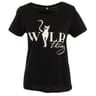 Tee shirt manches courtes femme BLACK CAT T50\52