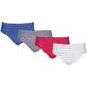 Lot de 4 slips taille basse fantaisie homme Influx Basic NW TRIANGLE MAR/RGE/BLC T3