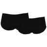 Lot de 2 shorties unis fille NOIR 12 ANS