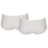 Lot de 2 shorties unis fille BLANC 16 ANS