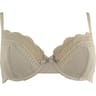 Soutien gorge armatures coton bio GRIS CLAIR 100D