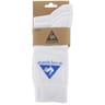 3 paires de mi chaussettes jersey Le Coq Sportif BLANC 7070 T39/42