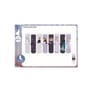 Lot de 8 paires de mi chaussettes Frozen 2 LILAS/PARME/GRIS 31/35