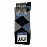 Lot de 5 paires de mi chaussettes fantaisies MARINE/GRIS T43\46