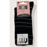 Lot de 4 paires de mi chausettes fantaisies GRIS/NOIR/BLEU/ROSE 37\41