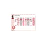 Lot de 8 paires de mi chaussettes Minnie ROSE/GRIS/BLANC 27\30