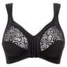 Soutien gorge sans armatures fermeture avant ligne clara Sans Complexe GCE NOIR 110E
