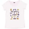 Tee shirt manches courtes femme BLANC WORLD 46\48