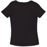 Tee shirt manches courtes femme NOIR T38\40