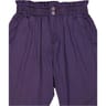 Pantalon toile mom femme NAVY T40