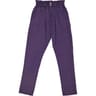 Pantalon toile mom femme NAVY T48