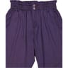 Pantalon toile mom femme NAVY T48