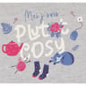 Nuisette fines bretelles femme GRIS CHINE T50\52